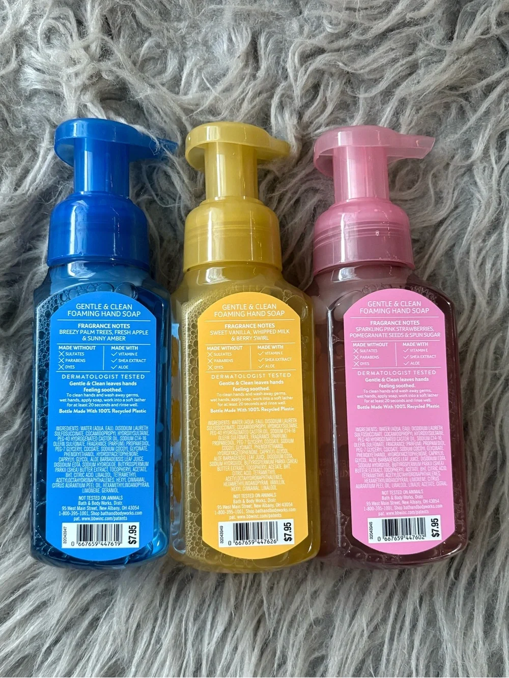 BBW FOAMING HAND SOAPS X3 NWT